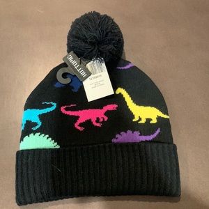 Dinosaur hot topic beanie one size NWT